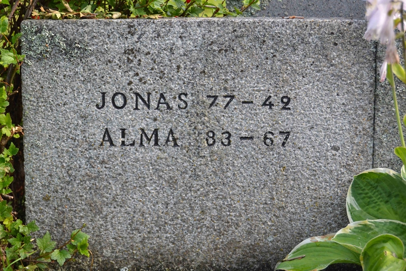 Grave number: 1 M   805