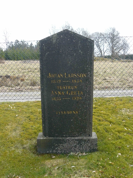 Grave number: La G C    50, 51