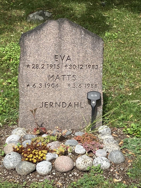 Grave number: 1 10    79