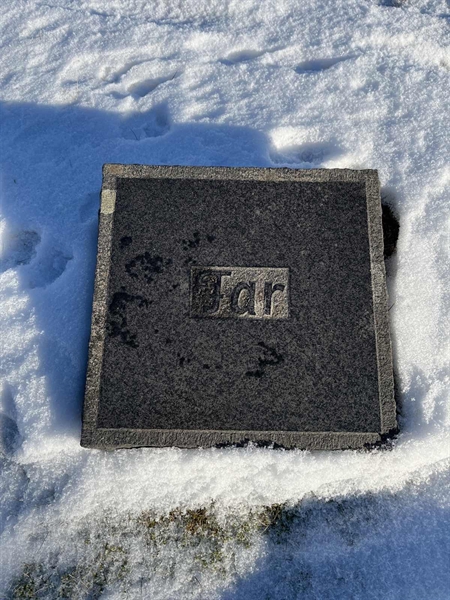 Gravnummer: SJ H     7