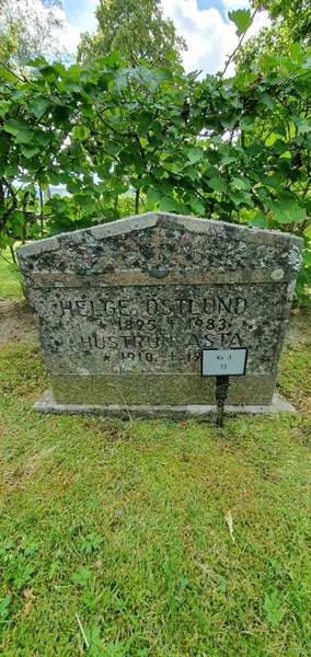 Grave number: Jä 03    72