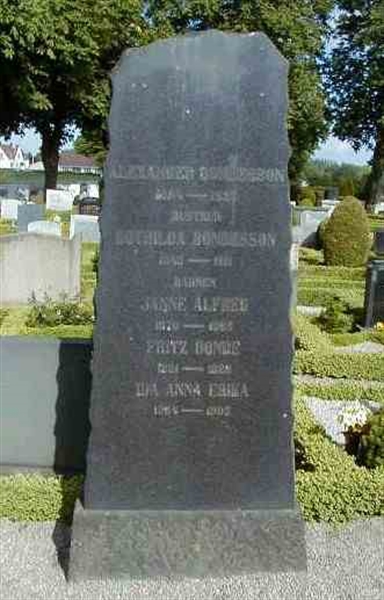 Grave number: BK B   195, 196, 197