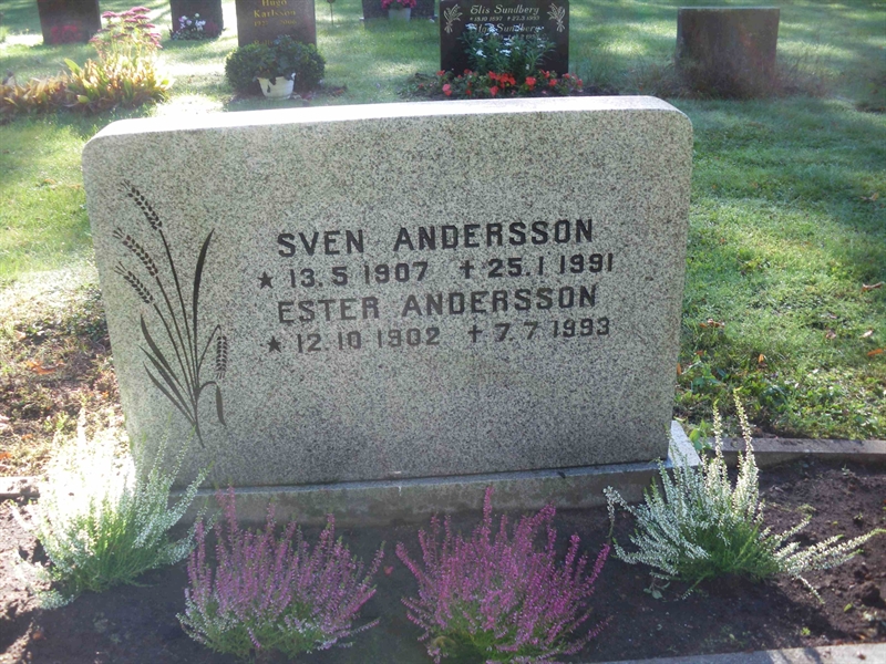 Grave number: SB 39     8, 9