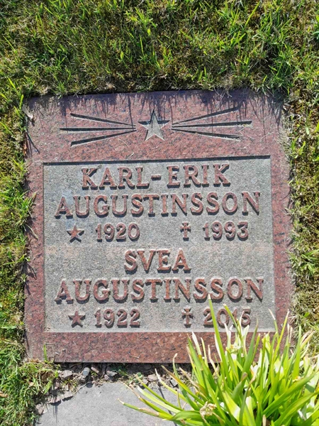 Grave number: SK SK U    12