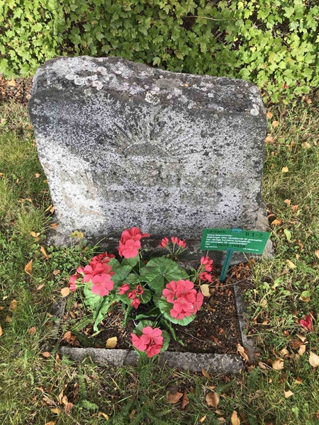 Grave number: ÅR B     1B