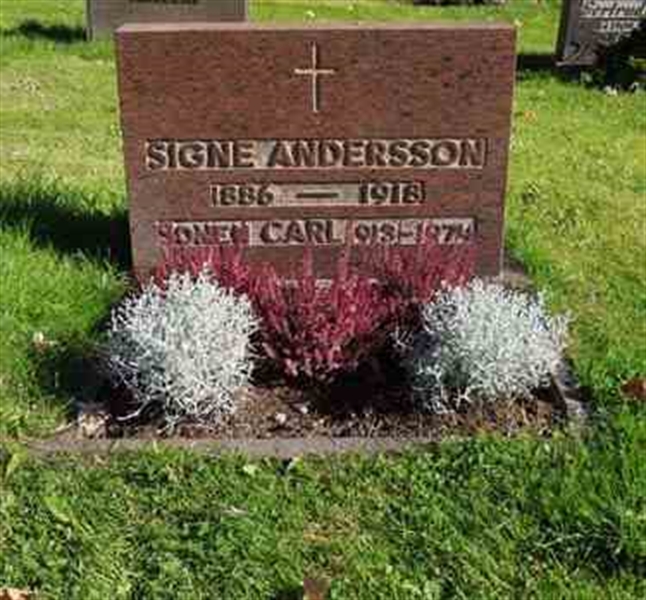 Grave number: SN D   145