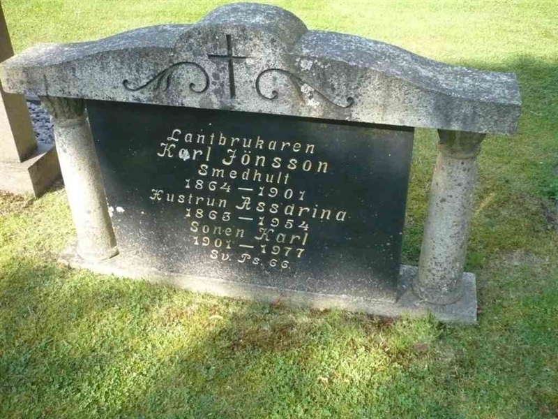 Grave number: SKF D   154, 155