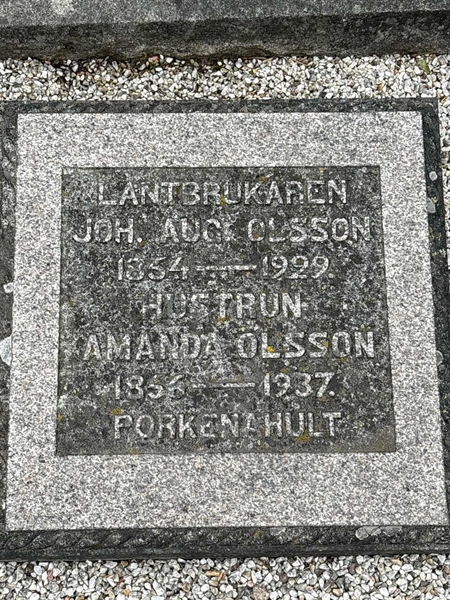 Grave number: SKF A   200, 201