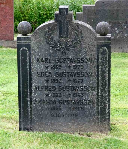 Grave number: F V C   257-258