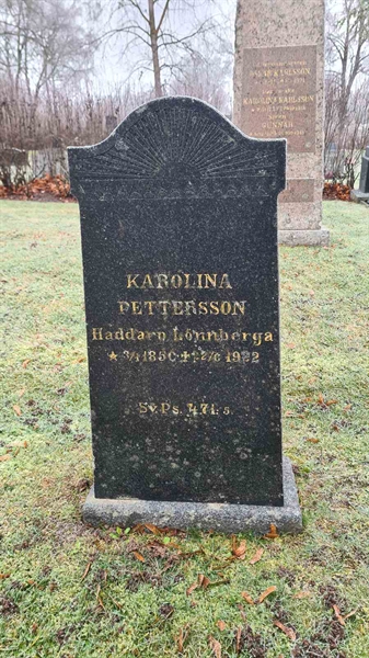 Grave number: M G 14 47-48