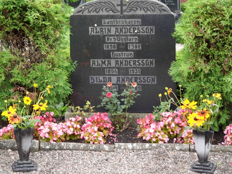 Grave number: VK D    26