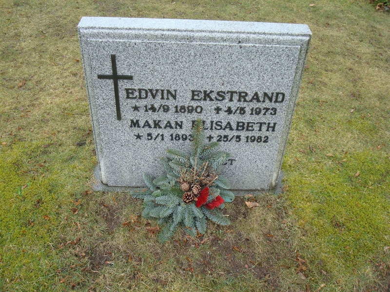 Grave number: BR D   286, 287