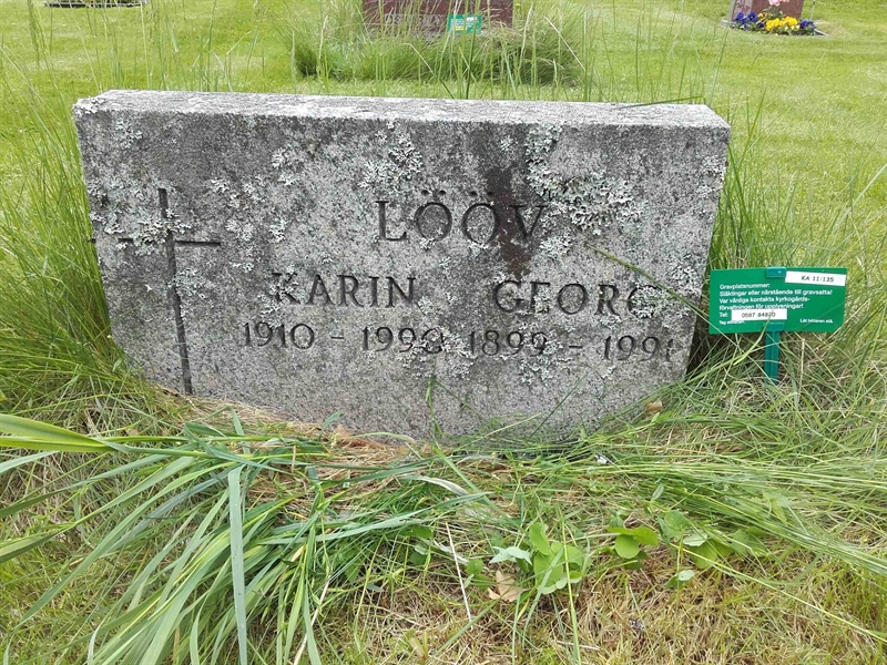 Grave number: KA 11   135