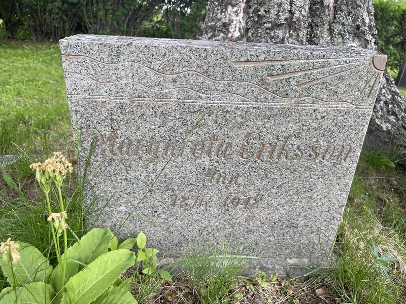 Grave number: DU AL    57