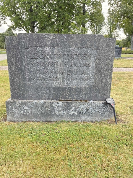Grave number: 33 6   190-191