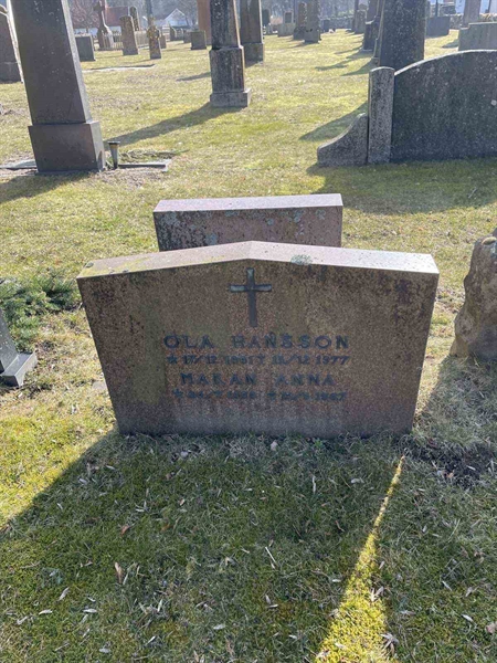 Grave number: VV D    16B