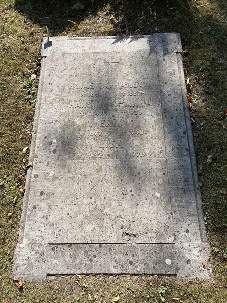 Grave number: Ö 05     6.A-D