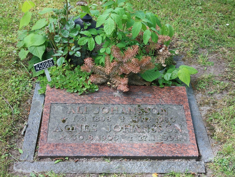 Grave number: Ö 45    88