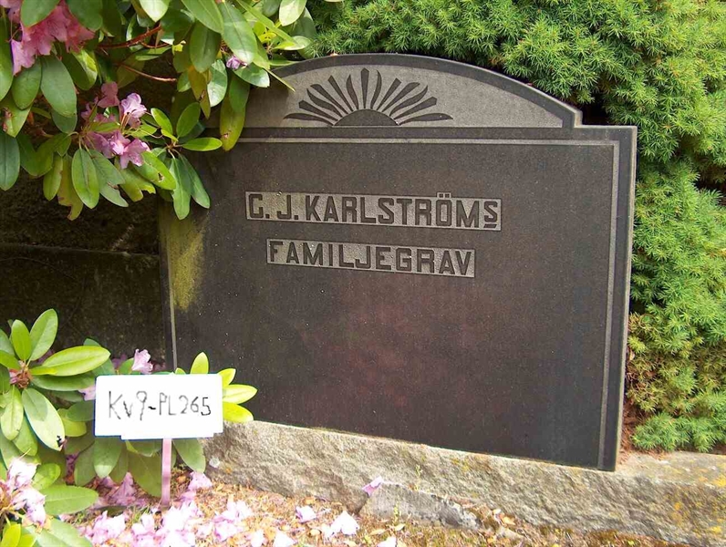 Grave number: HÖB 9   265