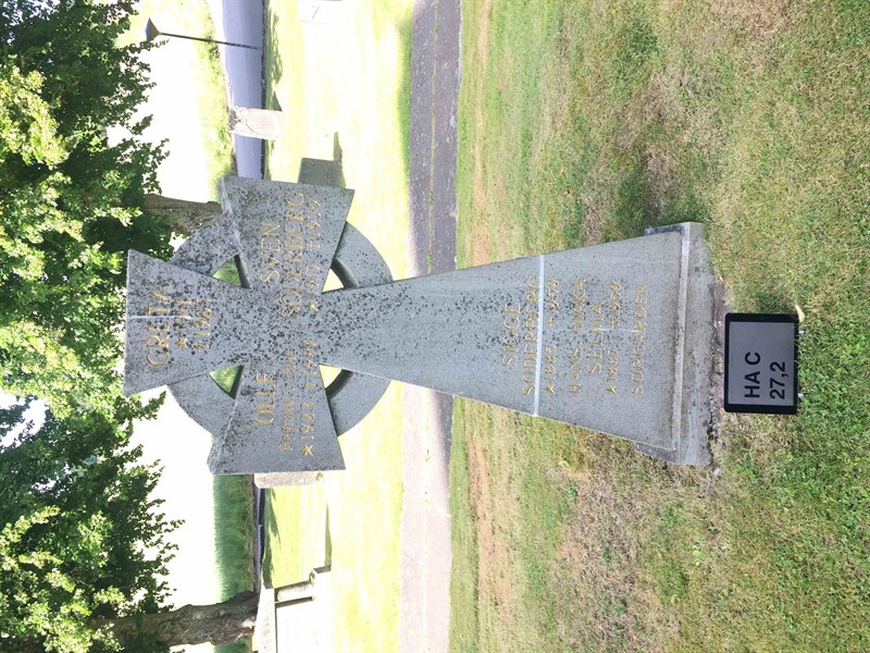 Grave number: HA C    26, 27, 28, 29, 30, 31