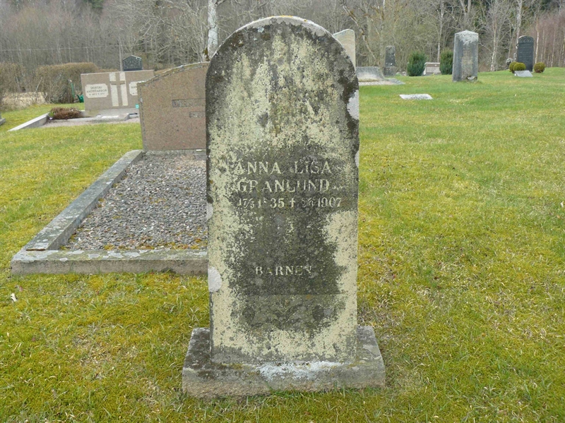 Grave number: La G A     4