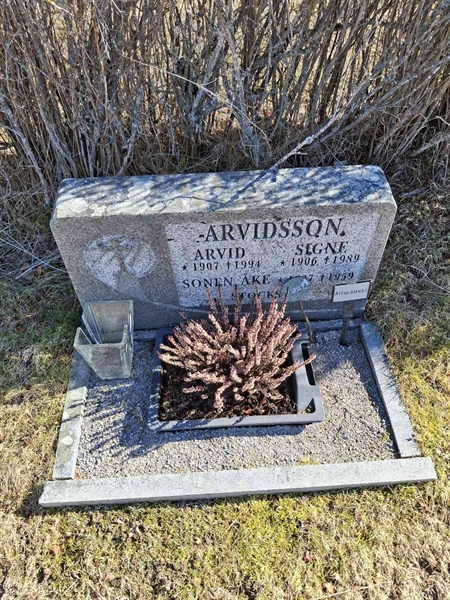 Grave number: FÄ A   22