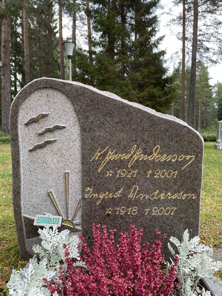Grave number: 3 5    30