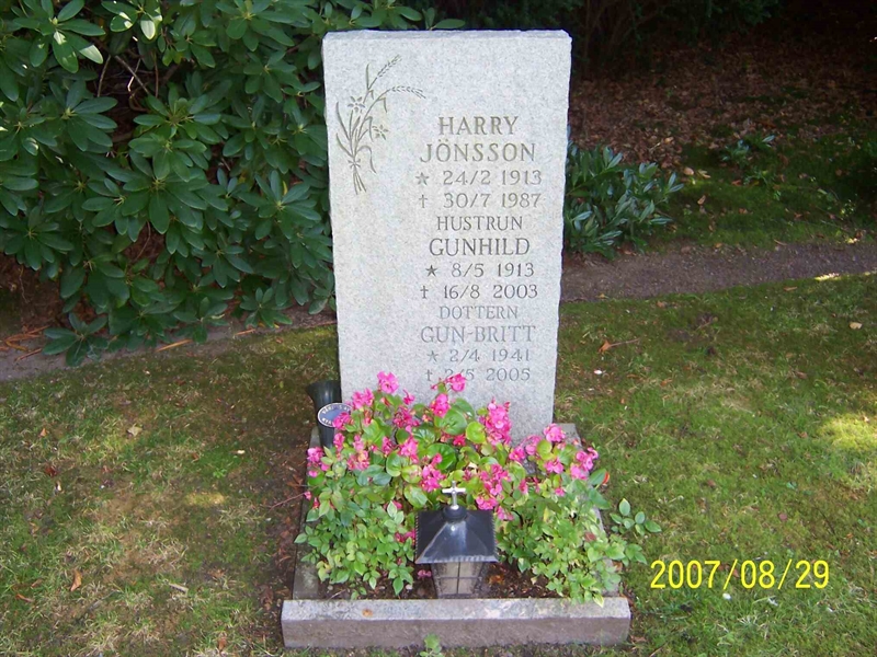 Grave number: 1 3 U1    58