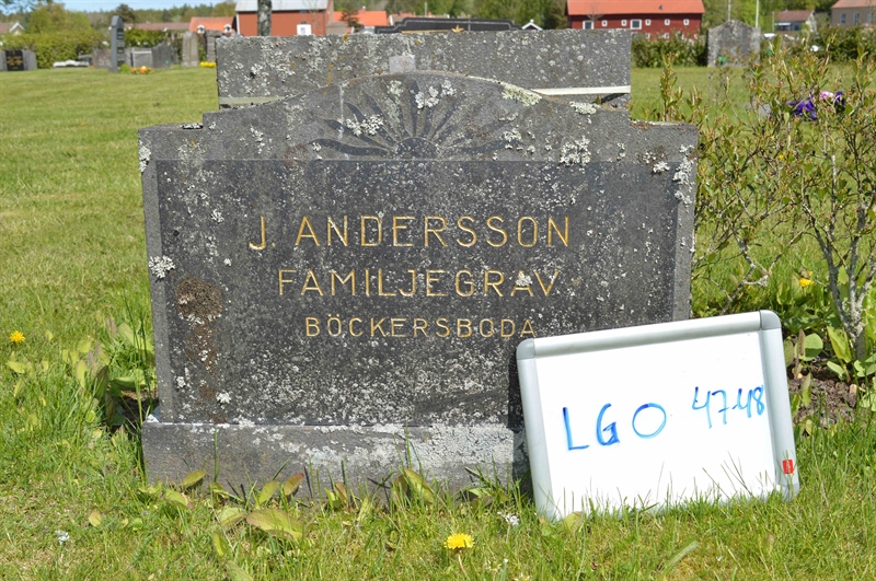 Grave number: LG O    47, 48