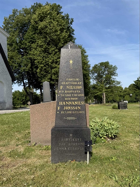 Grave number: FÅ A 121, 122