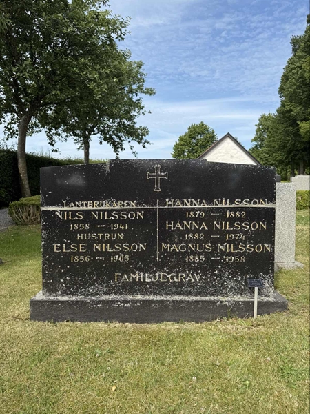 Grave number: FÅ D 78, 79, 80, 81
