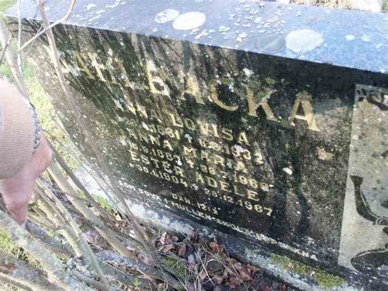 Grave number: 1 GA 05 460-461