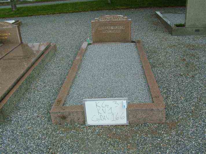 Gravnummer: 3 01   166