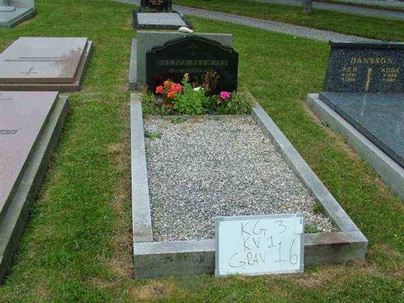 Gravnummer: 3 01    16