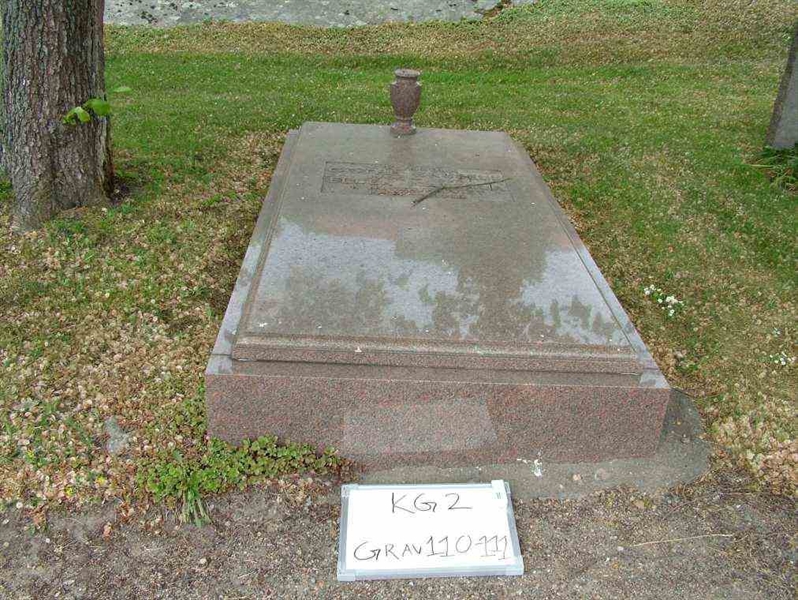 Gravnummer: 2   110-111