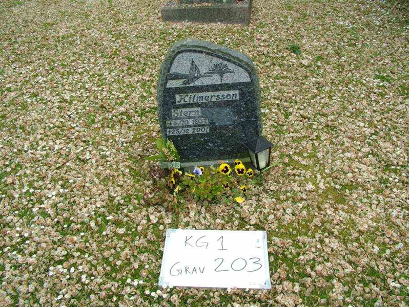 Gravnummer: 1   203