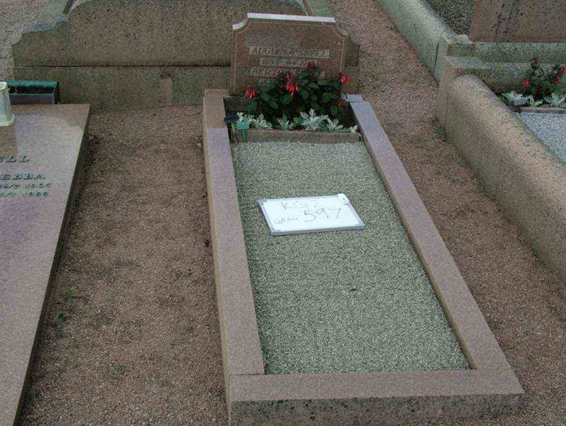 Grave number: 2   597