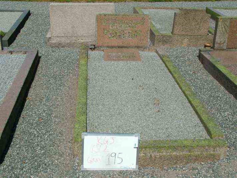 Gravnummer: 3 02   195