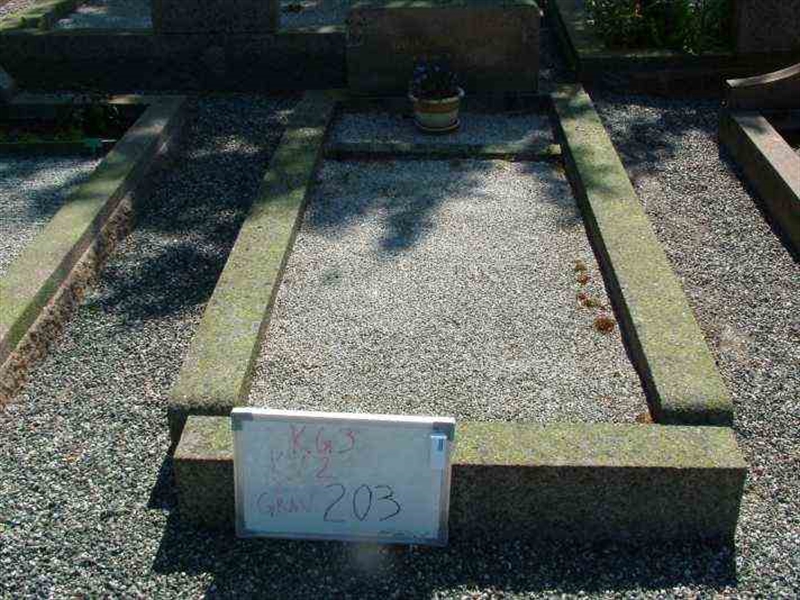 Gravnummer: 3 02   203