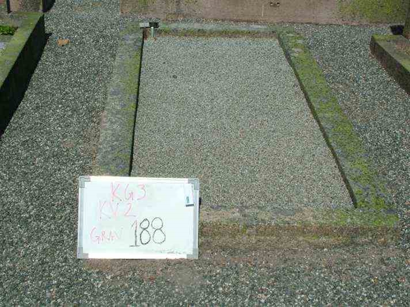 Gravnummer: 3 02   188