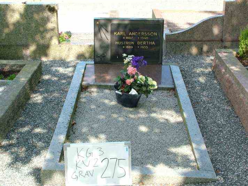 Gravnummer: 3 02   275