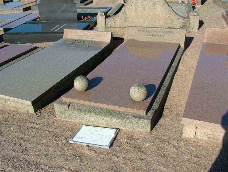 Grave number: 2   738