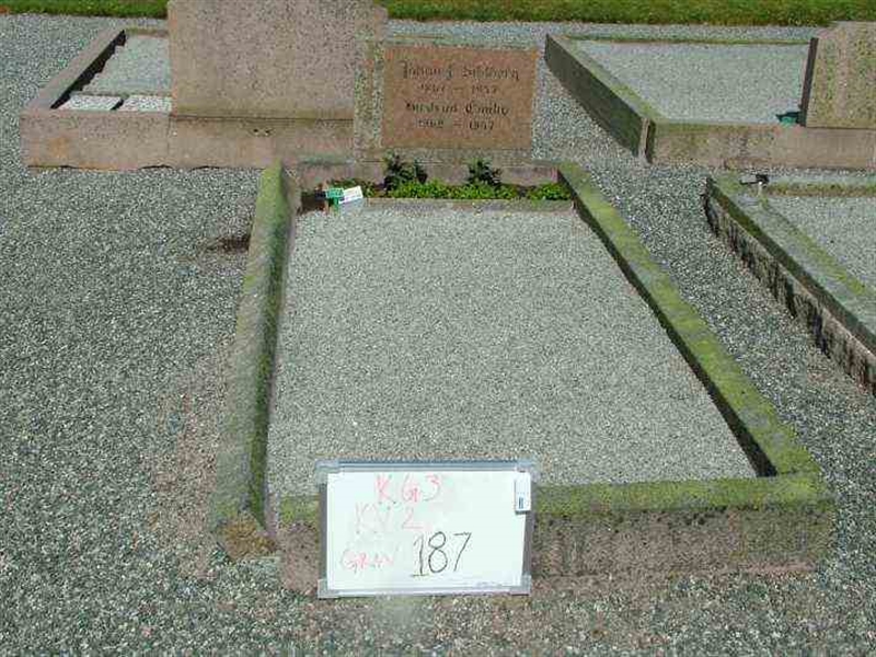 Gravnummer: 3 02   187