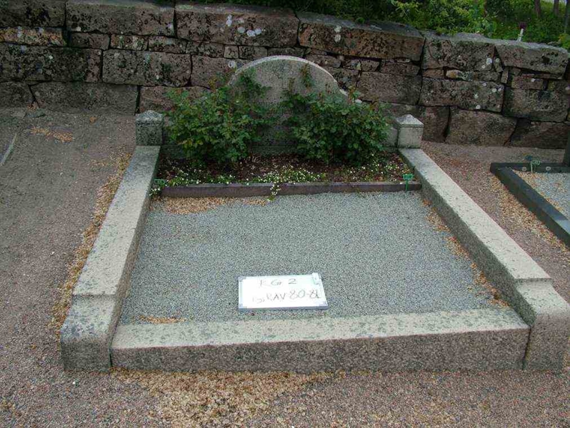 Grave number: 2    80-81