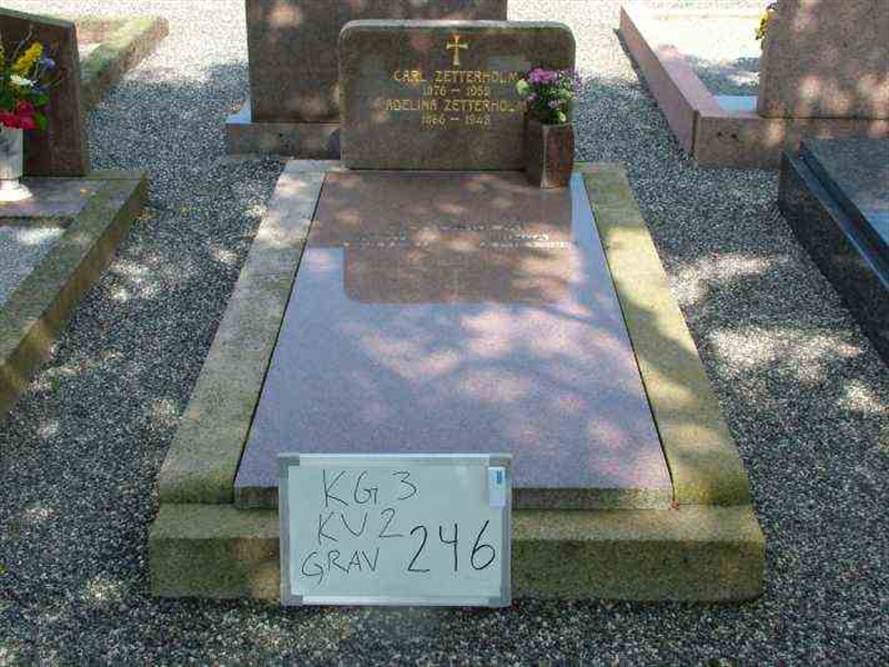 Gravnummer: 3 02   246