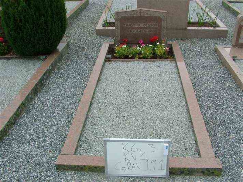 Gravnummer: 3 01   191