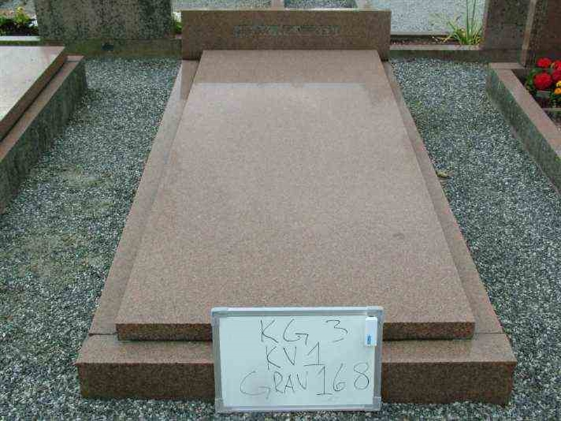 Gravnummer: 3 01   168