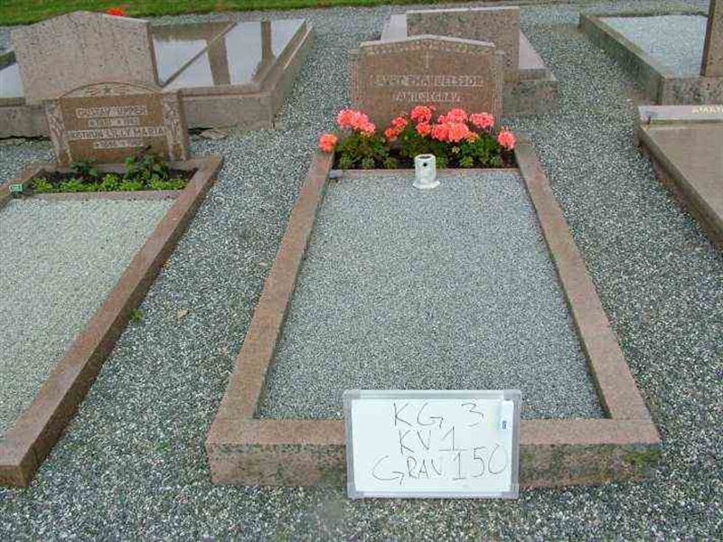 Gravnummer: 3 01   150