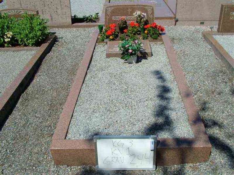 Gravnummer: 3 01   244