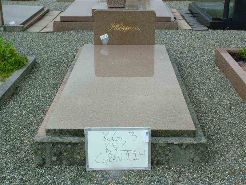 Gravnummer: 3 01   114